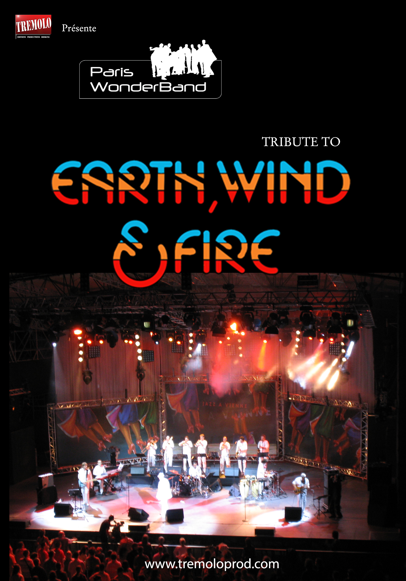 EARTH WIND & FIRE TRIBUTE - Paris Wonder Band